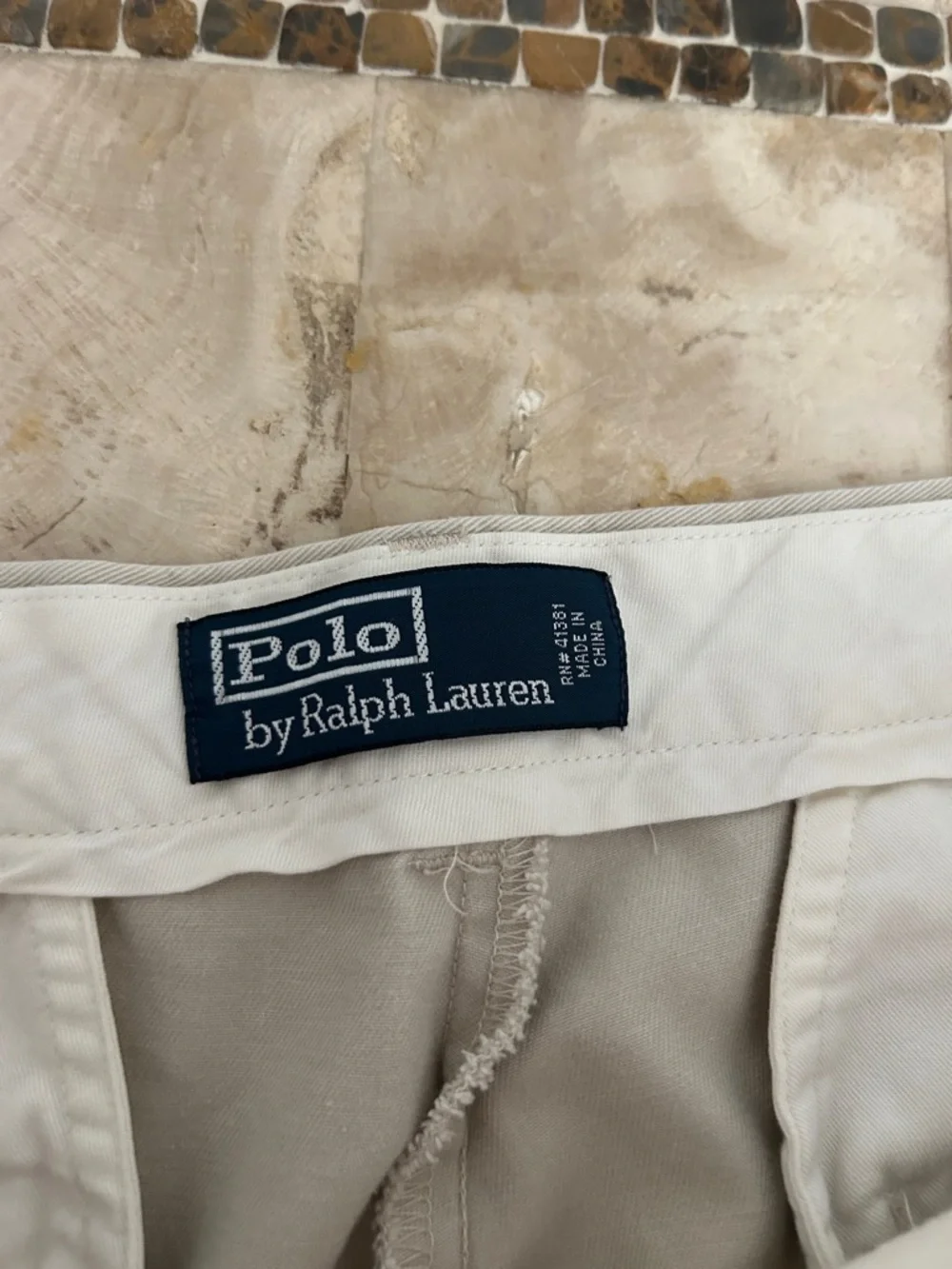 Polo Ralph Lauren Classic Chino Men’s‎ Classic Pants Size 32x30 but length is 27